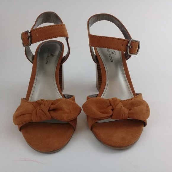 WORTHINGTON WOMEN'S BRACKEN HEELED SANDALS  6.5M - Picture 9 of 12